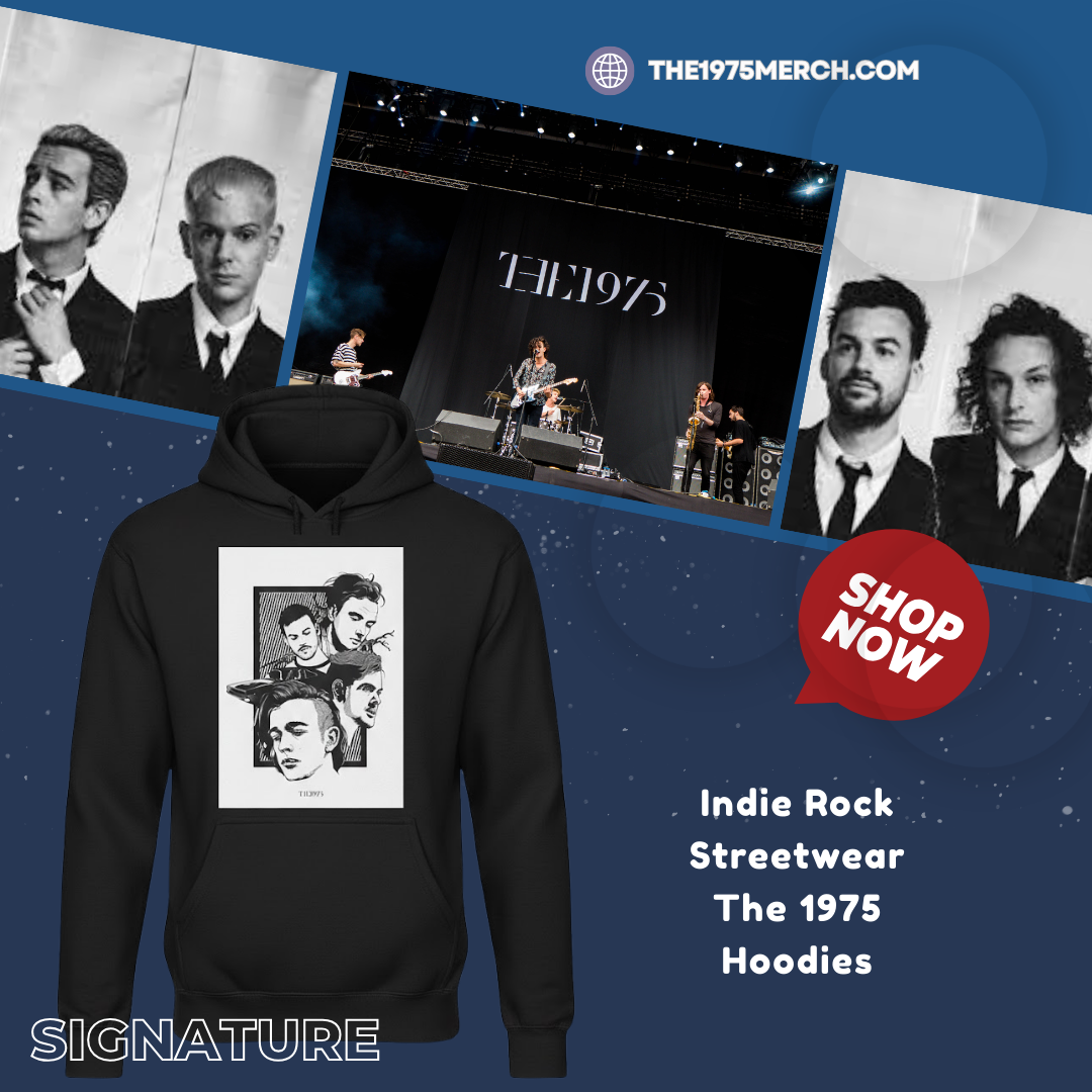 Indie Rock Streetwear NTAN0801 The 1975 Hoodies